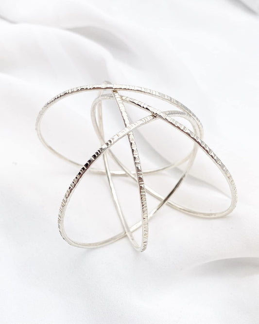 Hamrað bangle armband
